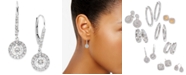 Macy's Diamond Dangle Drop Earrings in 14k White Gold (1 ct. t.w.)